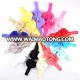 mix colors chiffon bowknot top baby headband wholesale