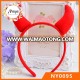 Devil Ox horn hair hoop head band Decoration Christmas Halloween Hairbands